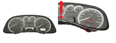 Tacho Kombiinstrument Peugeot 307 9655476580 G00 50537