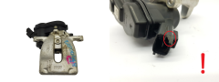Bremssättel Rechts Hinten 440019012R 440002496R Renault