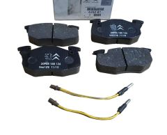 Klocki Hamulcowe Przód Oryginał 425261 4252.61 Citroen Peugeot Klocki Hamulcowe Przód Oryginał 425261 4252.61 Citroen Peugeot