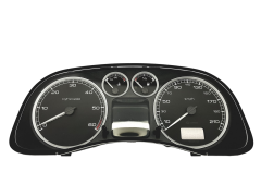 Tacho Kombiinstrument Peugeot 307 9651299680 E 01 57092