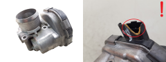 Drosselklappe Citroen Peugeot 9673534480 1.6 HDI Delphi 2521