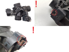 Drosselklappe Peugeot 407 9655971780 1.6 HDI Delphi 1534 Drosselklappe Peugeot 407 9655971780 1.6 HDI Delphi 1534
