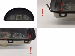 Tacho Kombiinstrument Fiat Punto 606219001 6062190030 2594