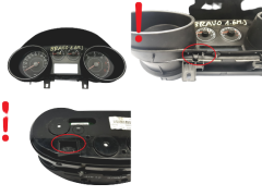 Tacho Kombiinstrument Fiat Bravo 00518483060 503001980003 54229