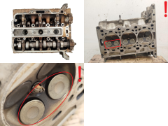 Zylinderkopf Opel 90400233 1.0 12V Z10XE 2