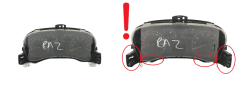 Tacho Kombiinstrument Fiat Panda 51711239 503000480900 56404