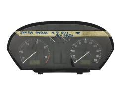 Tacho Kombiinstrument Skoda Fabia 6Y1919880A 110080015001 52355