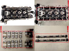 Zylinderkopf Alfa Romeo 55185881 2.2 JTS 939A6000