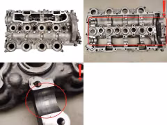 Zylinderkopf Ford PSA Volvo 9655911480 9644994680 1.6 16V TDCI G8DB 18