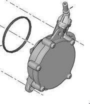 Unterdruckpumpe Original Citroen Peugeot C3 C4 208 308 1.6 VTI THP 456590