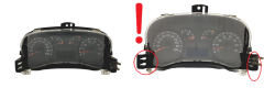 Tacho Kombiinstrument Fiat Panda 51711244 503000490700 51125