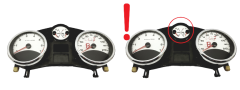 Tacho Kombiinstrument Peugeot 207 9666748780 58312