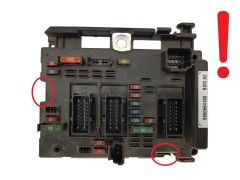 Steuergerät BSM B2 9650664180 PSA Delphi 1482