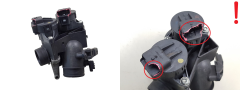 Drosselklappe Citroen Peugeot Mini 9686487880 1.6 HDI Delphi Drosselklappe Citroen Peugeot Mini 9686487880 1.6 HDI Delphi