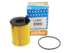 Ölfilter Citroen Peugeot 1109AY L343D Purflux