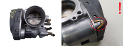 Drosselklappe VWAG 06A133062A 408.238/323/001