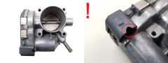 Drosselklappe VWAG 1.4 030133062A 0280750049 Bosch 2886