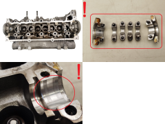 Zylinderkopf Renault Nissan 7760 F2 7701473181 1.5 DCI Zylinderkopf Renault Nissan 7760 F2 7701473181 1.5 DCI