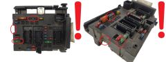 Steuergerät BSM B3 9650664080 PSA Delphi 1328 Steuergerät BSM B3 9650664080 PSA Delphi 1328