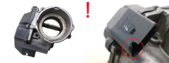 Drosselklappe 03G128063G A2C53249824 VAG TDI 1538