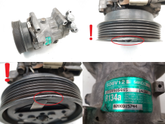 Klimakompressor Renault 8200315744 SD6V12 1416K Sanden S11