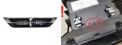 Lüftungsgitter Citroen C4 3 98356482DX 9835648280 9833772280