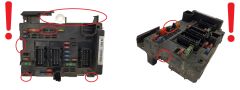 Steuergerät BSM B3 9646405280 PSA Delphi 1434
