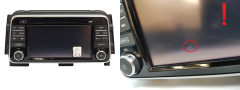 Navigationssystem Nissan Micra K14 259155FA0A 259204KJ0A 0km