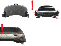 Tacho Kombiinstrument Fiat Doblo 51758776 503000933100 48792