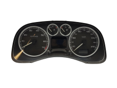 Tacho Kombiinstrument Peugeot 307 9645768480 E 01 2481