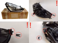 Scheinwerfer Rechts Vorne Renault Clio 4 260101766R Neu