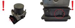 Abs-Pumpe Peugeot 307 9651873780 0265800390 Bosch 3896