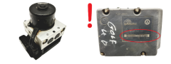 Abs-Pumpe VW Seat Skoda Audi 1J0614117D 1J0907379P ATE 60338
