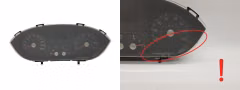 Tacho Kombiinstrument Fiat Idea 735423082 503000685700 3371
