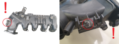 Ansaugkrümmer 0361N3 9653808680 1.6 HDI 16v TDCI Citroen Peugeot Ford s21