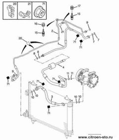 Klimaleitung Klimaschlauch Druckleitung Original Citroen C5 04-08 6460LP 9650885580 Klimaleitung Klimaschlauch Druckleitung Original Citroen C5 04-08 6460LP 9650885580