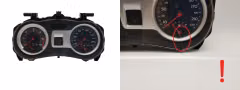 Tacho Kombiinstrument Renault Clio 3 8200761861 M 59494