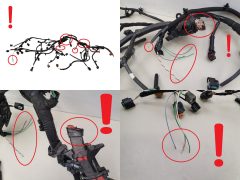 Kabelbaum Motor Motorinstallation 1.6 DCI R9MH413 Renault Trafic 3