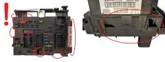 Steuergerät BSM B3 9646405280 PSA Delphi 1505
