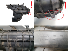 Ansaugkrümmer 140034490R 1.0 SCE H4D Renault Twingo 3 S13