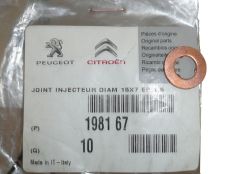 Injektordichtung Neues Original 1981.67 198167 Citroen Peugeot 2 2.7 HDI