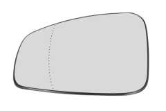 Spiegelglas, Außenspiegel Rechts Original Renault Fluence 963651913R