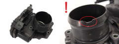 Drosselklappe Citroen Peugeot 9806625280 A2C85766300 2.0 HDI 4