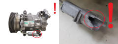 Klimakompressor 8200819568--A SD6V12 1904 Sanden Renault 1000