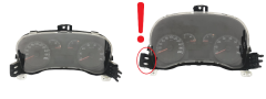 Tacho Kombiinstrument Fiat Doblo 51761688 503001450500 54710