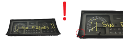 Tacho Kombiinstrument Renault R5 R40V385 Veglia