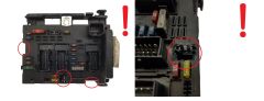 Steuergerät BSM B2 9650664180 PSA Delphi 2187
