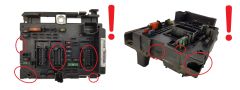 Steuergerät BSM B3 9650664080 PSA Delphi 1458