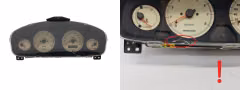 Tacho Kombiinstrument Rover 45 AR0055002 YAC002800XXX 1817
