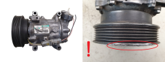 Klimakompressor 8200365787 SD6V12 1452 Sanden Renault Nissan S34 Klimakompressor 8200365787 SD6V12 1452 Sanden Renault Nissan S34